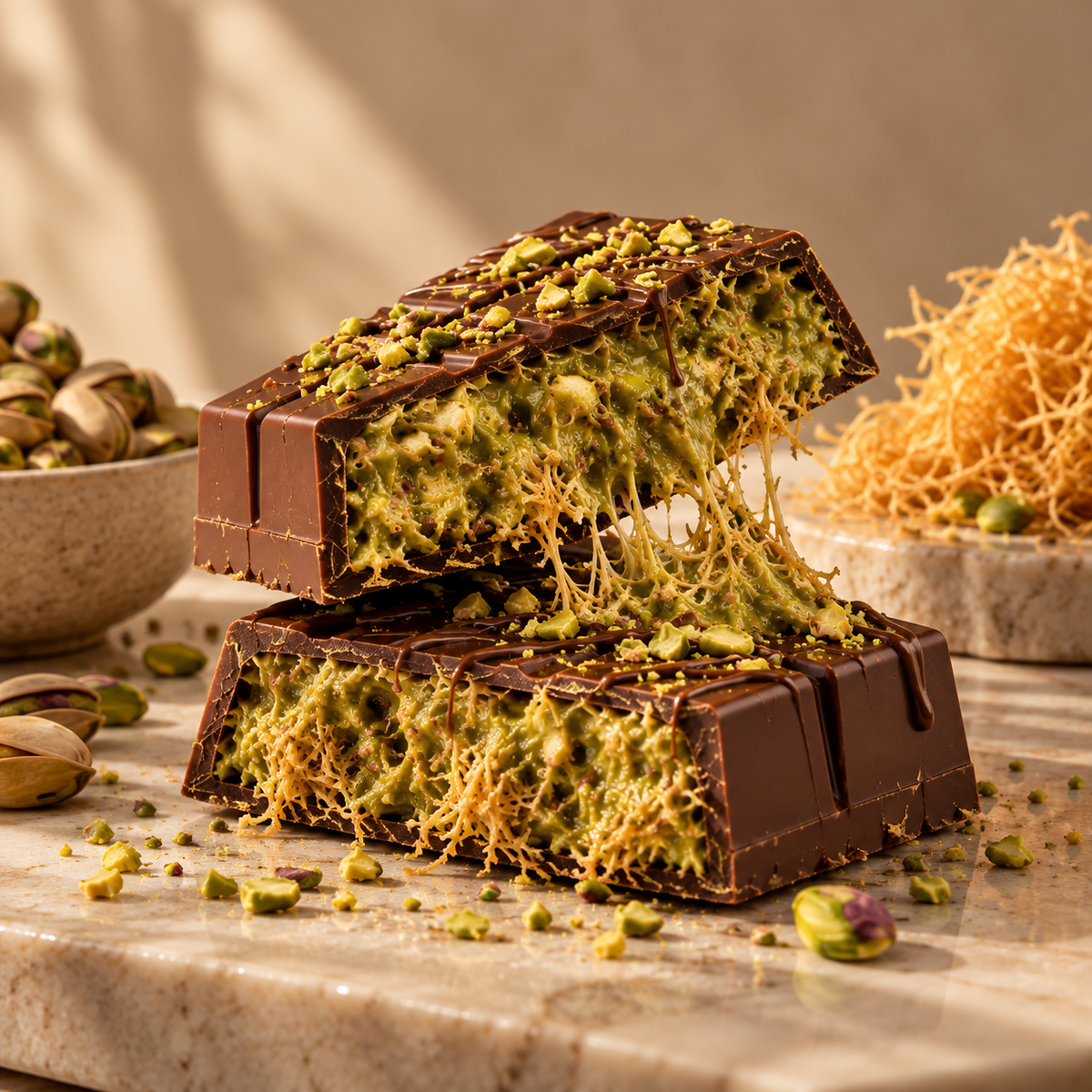 Denny’s Dubai Kunafa Chocolate experience